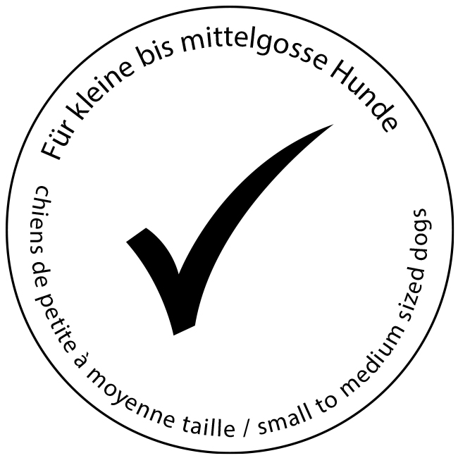 Für kleine bis mittelgrosse Hunde